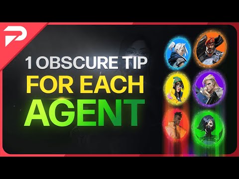 1 Obscure Tip For Each Agent!