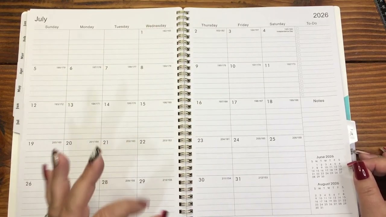 2026 Planner for $9.99 and I am obsessed with the color! Let's flip through this planner I found.