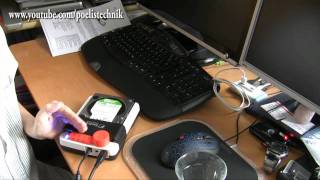 reup Fantec HDD Sneaker mit USB 3.0 unboxing / vorführung