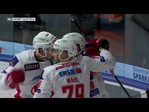 Highlights: EBEL - Halbfinale 3: Graz 99ers - EC KAC 0:3