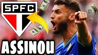 ATÉ QUE ENFIM! ESTÁ CONFIRMADO! BAITA REFORÇO NO SÃO PAULO!