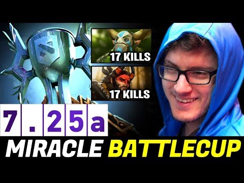MIRACLE shows No Mercy in 7.25 New Patch BATTLE CUP Dota 2