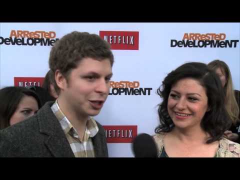 Arrested Development Season 4 Michael Cera and Alia Shawkat Premiere Interview