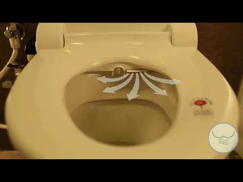 U-comfort white uc-3000 toilet bidet seat