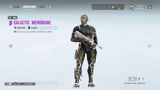 Rainbow six siege Pro league sets, Kali,thermite,Wamai,Fuze