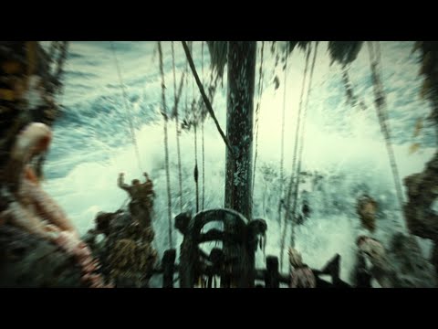 Flying Dutchman diving underwater | Pirates Of The Caribbean 2