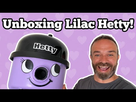 Numatic Hetty Lilac Limited Edition UNBOXING Cutest Vacuum Ever