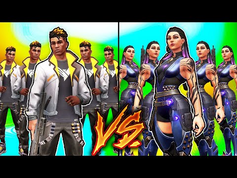 Valorant: 5 Reyna VS 5 Phoenix Players! // All Diamond! - Who's the better DPS?