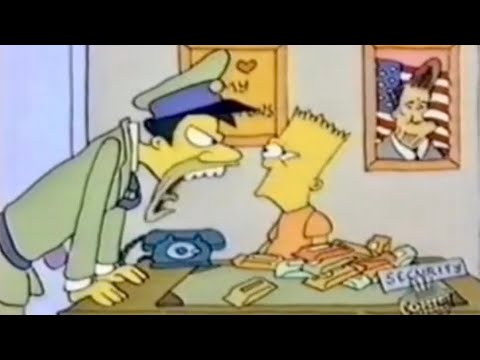 Shoplifting - The Simpsons Short | Tracey Ullman Show