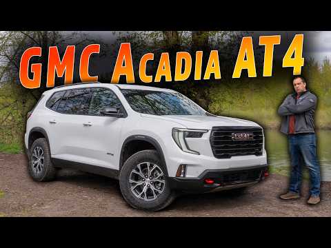 GMC's Family 3-Row Puts On A Serious Face | 2025 GMC Acadia AT4 Review