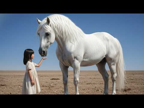 NINGUÉM CHEGAVA PERTO DESSE CAVALO BRAVO, ATÉ QUE UMA MENINA FEZ ELE SE RENDER