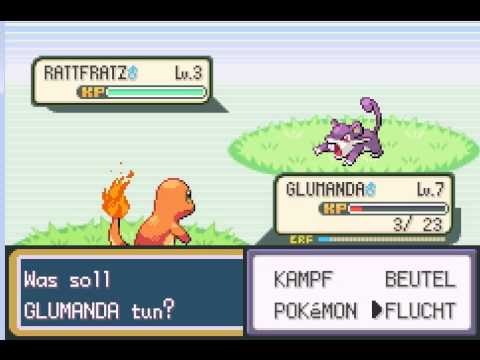 Let´s Play Pokemon Feuerrot  part 1 - Begrüßung vom alten Eich und das erste Pokemon