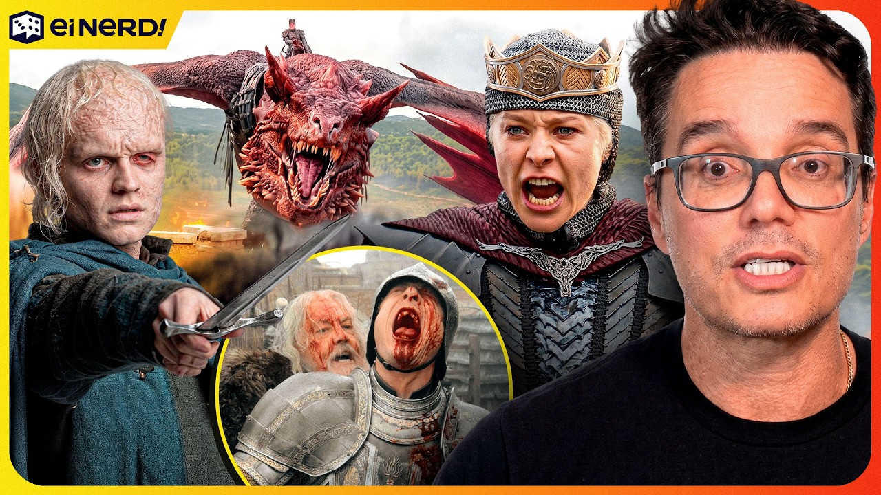 RHAENYRA DITADORA e TODO MUNDO TROCANDO DE LADO - ANÁLISE DO EPISÓDIO FINAL DE A CASA DO DRAGÃO