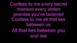 Pictures of you pictures of me lyrics