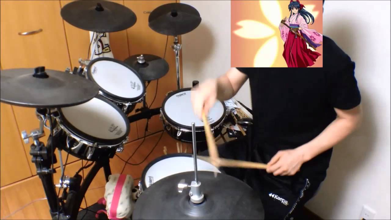 【サクラ大戦】【Sakura Taisen】【OP】-檄!帝国華撃団-【drum cover】【叩いてみた】