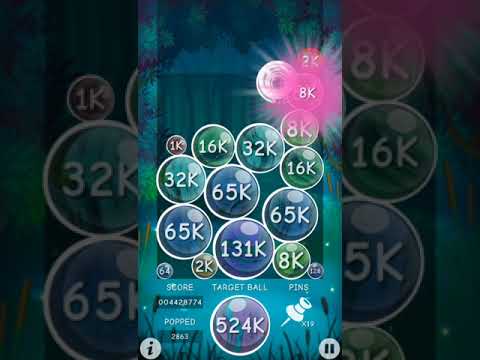 Double The Bubble 2048 Gameplay - Ball 524K