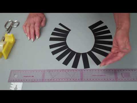 DIY Volant Schnitt zeichnen - Lilo Siegel