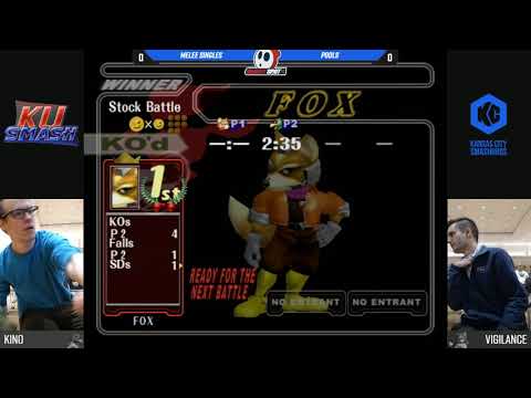 Sweet Spot 4 SSBM - Kino (Falco) Vs. Vigilance (Fox) - Pools