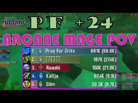 Arcane Mage POV - PF +24 Fortified - Funnel machine!