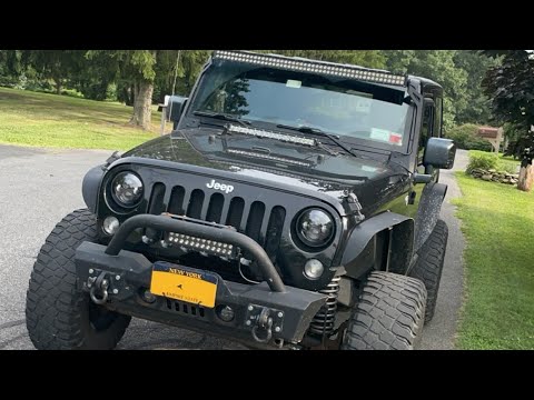 Jeep Wrangler JK - Fender Flares Installation