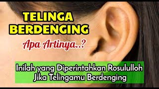 Arti dan makna telinga berdenging menurut islam, Doa Ketika Telinga Berdenging