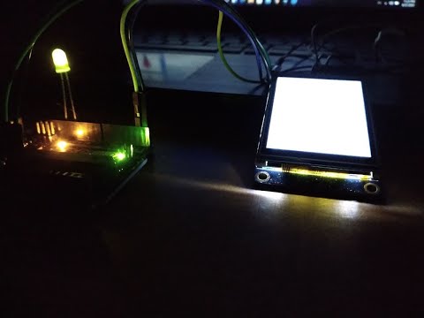 Led controlling with Nextion display programming