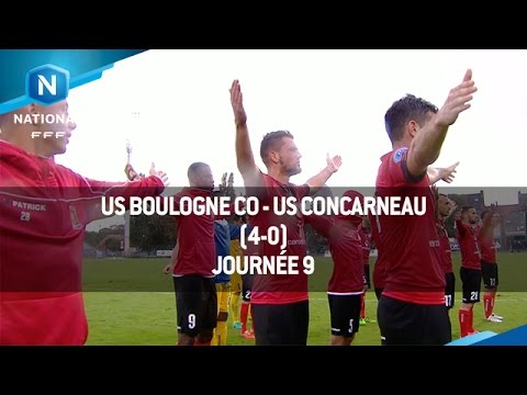 J9 : US Boulogne CO - US Concarneau (4-0), le résumé