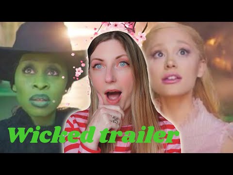 Wicked Movie Trailer - REACTION | First time watching! This looks so good!
