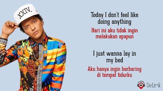 The Lazy Song - Bruno Mars (Lyrics video dan terjemahan)