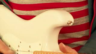 Video thumbnail for 2017 Fender American Original '50s Stratocaster MN white blonde by GregsGuitars