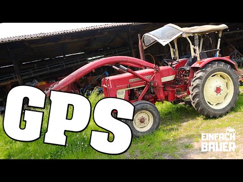GPS on the 423 IH Einfach Bauer