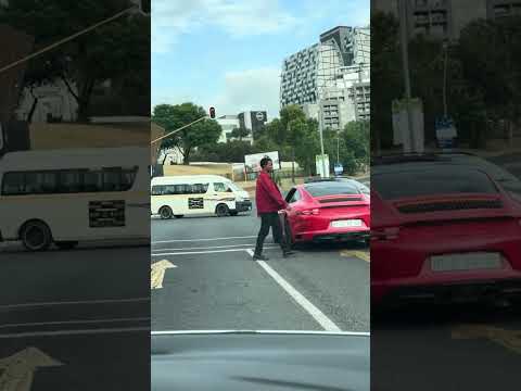 2 Year Old drives a R3 million 911 GT3 in Sandton 🤑| #shorts #rich #SAmillionaires