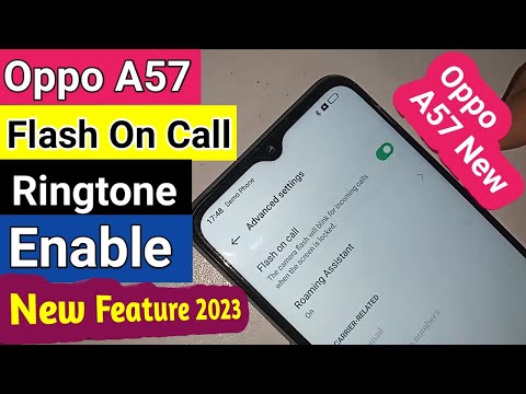 Oppo A57 Flash on call Enable // Oppo A57 new Flash on call Enable