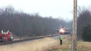preview picture of video 'Amtrak 391 Past Holly Road'