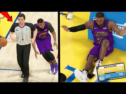 NAIL BITING ELIMINATION GAME! EXPOSING REFS CHEATING FOR GSW! NBA 2k19 MyCAREER Ep. 68