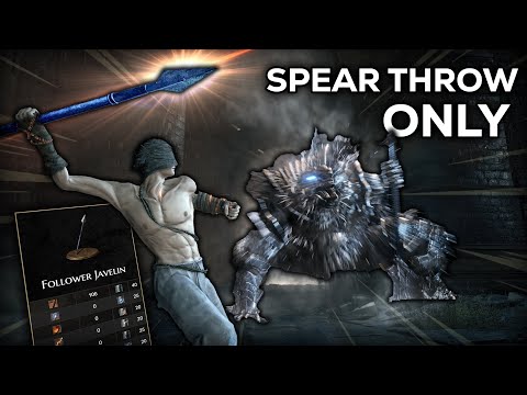 Dark Souls 3, but I can only THROW SPEARS