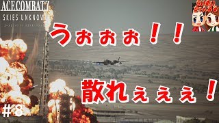 #8【フライト】爆破祭り！！ｗｗｗ らいずの「エースコンバット7 スカイズ・アンノウン」【ＨＡＲＤ】  Blast festival ACE COMBAT 7 【らいめいちゃんねる】