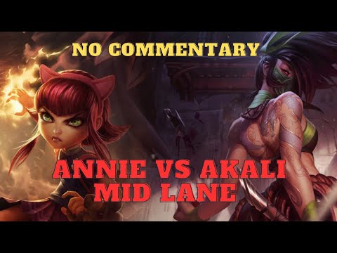 Wild Rift: Annie vs Akali: Mid Lane