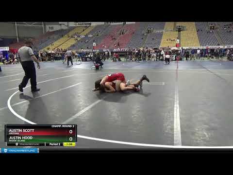 Junior 145 Justin Hood Rhode Island Vs Austin Scott Arizona