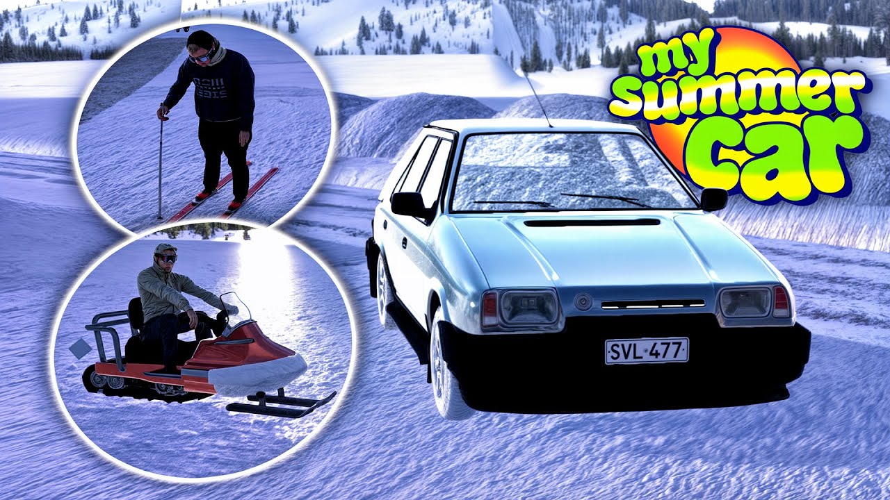 Encontrando SURPRESAS no GELO! - My Summer Car NOVA ERA #105