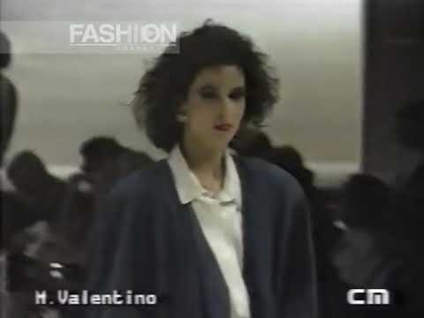 "Mario Valentino" Spring Summer 1986 Milan Pret a Porter Woman by Canale Moda
