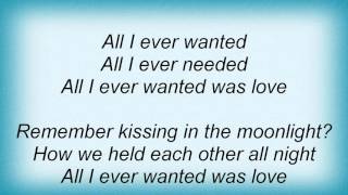 Lenny Kravitz - All I Ever Wanted Lyrics