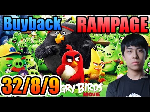 The Angry PUCK - BuyBack RAMPAGE - Ana Dota 2 7.05