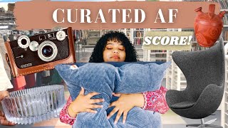 Home Decor shop with me + THRIFT HAUL | Curated, Vintage, Target (vlog style)