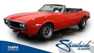 Video Thumbnail for 1967 Pontiac Firebird Convertible