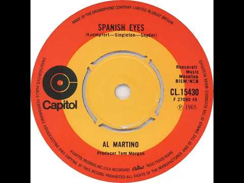 UK New Entry 1970 (156) Al Martino - Spanish Eyes