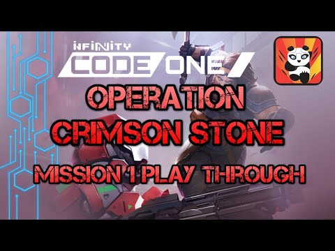 Infinity Code One - Operation Crimson Stone Mission 1 "Drill" Live How to play for beginners