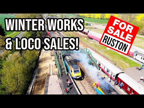 Colne Valley Railway - Winter Works & Loco for Sale!