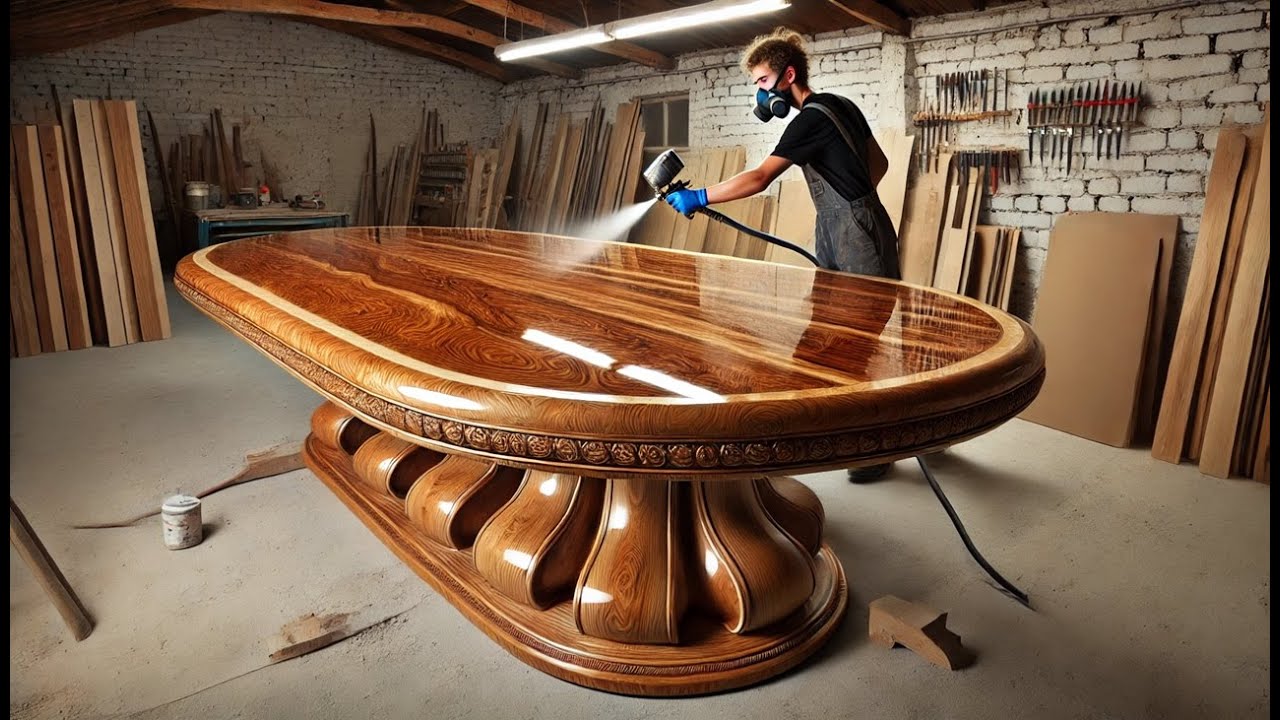The Journey Creativity Turn Idea into Masterpiece | Unique Dining Table & Passionate Young Carpenter