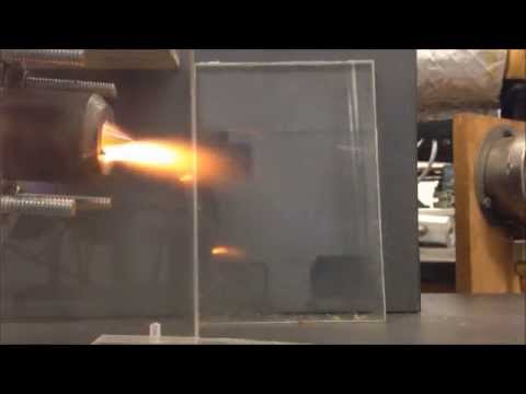 Mesoscale Hybrid Rocket Aerospike Nozzle (Test 10)